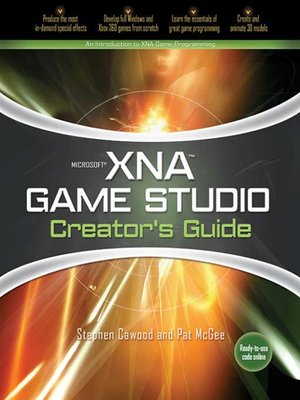 cover image of Microsoft&#174; XNA&#8482; Game Studio Creator's Guide